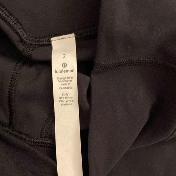 Lululemon Align High-Rise Jogger Crop in Black 23” - Picture 8 of 10